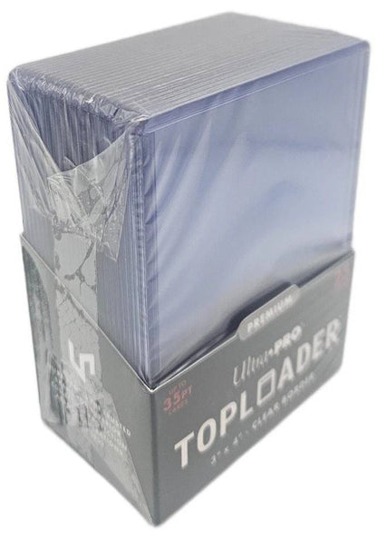 Ultra PRO Premium Toploader 3 x 4 colių - kortų laikikliai, 25 vnt.
