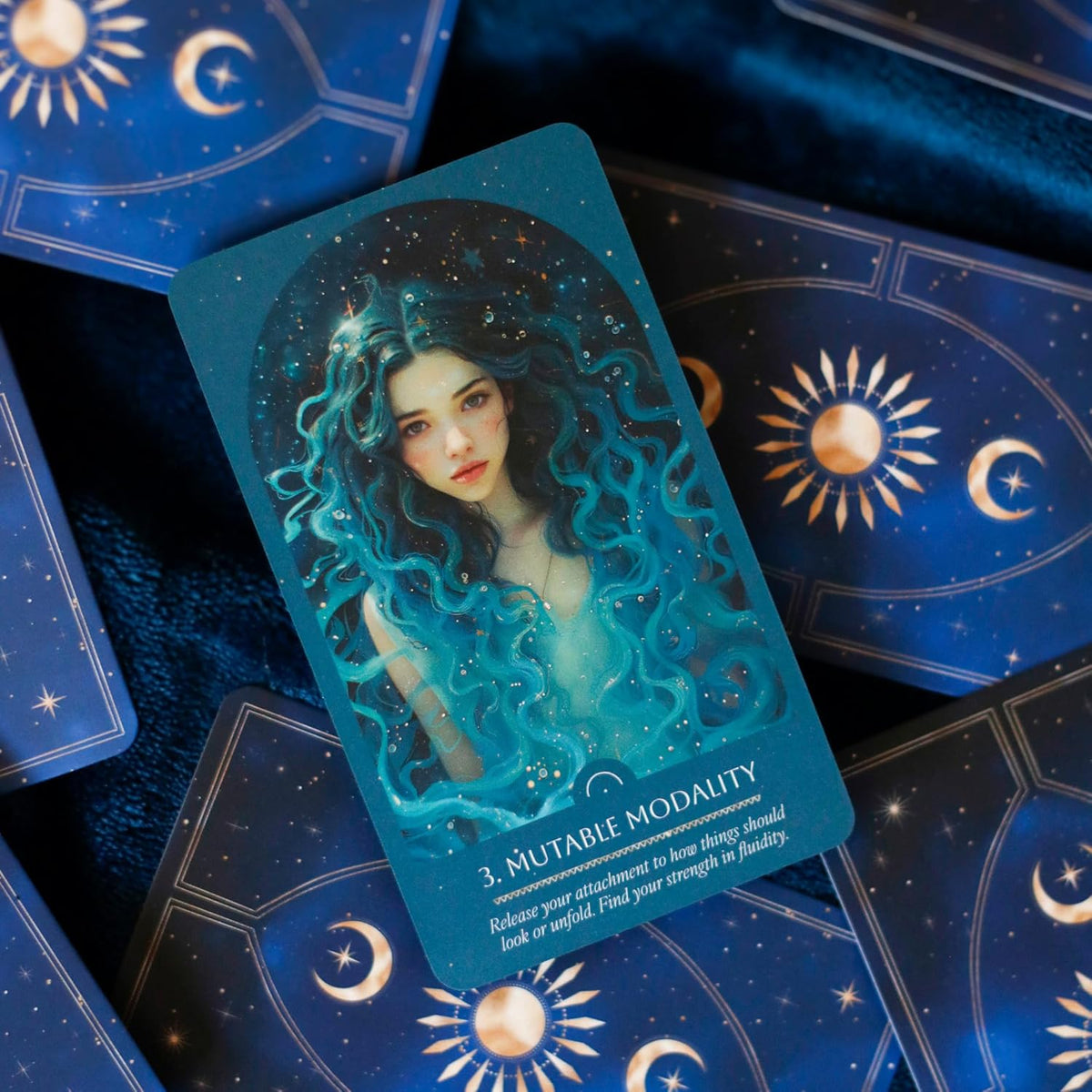 The Zodiac Oracle - astrologijos orakulo kortos | Blue Angel