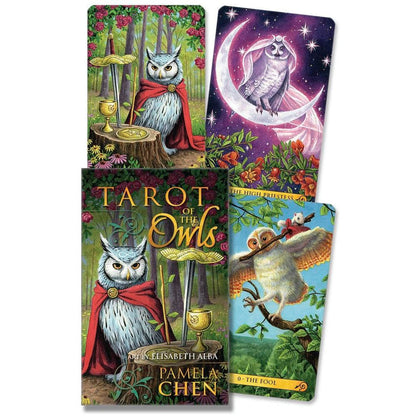 Tarot of the Owls Mini - mini taro kortos be vadovo | Llewellyn