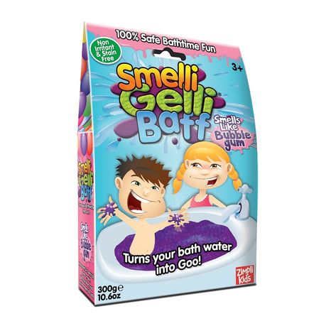 Gelli Baff Bubble Gum - kramtomosios gumos kvapo vonios želė, 300 g