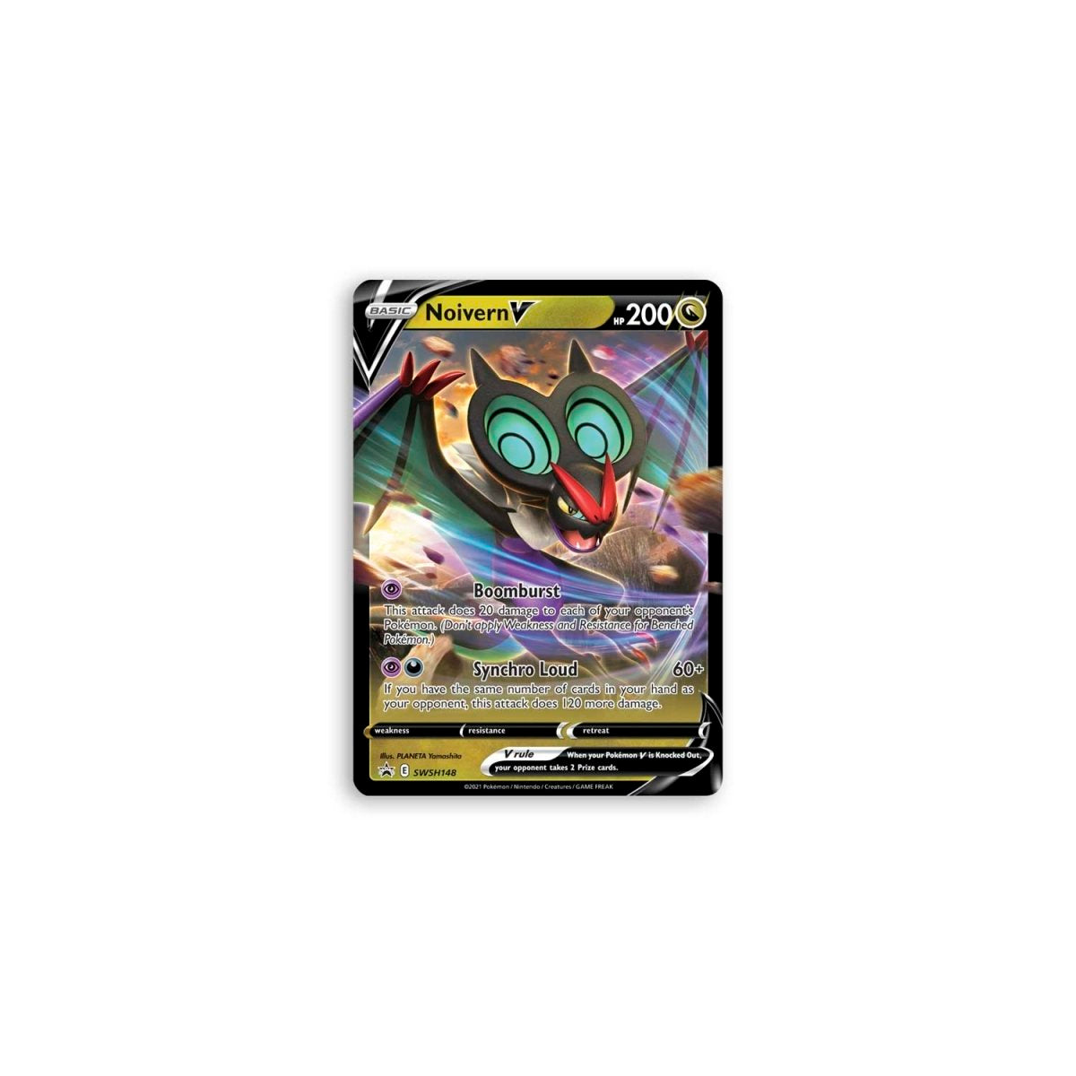 Pokémon Noivern V Battle Deck - 60 kortų kaladė anglų kalba