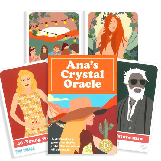 Ana's Crystal Oracle - kristalų orakulo kortų rinkinys