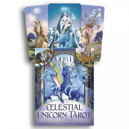 Celestial Unicorn Tarot - taro kortos su kosmetiniu defektu | Llewellyn