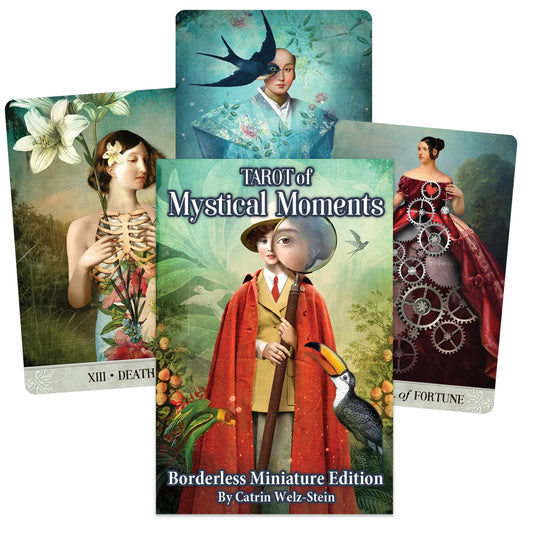 Tarot of Mystical Moments Borderless Miniature Edition - mini taro kortos