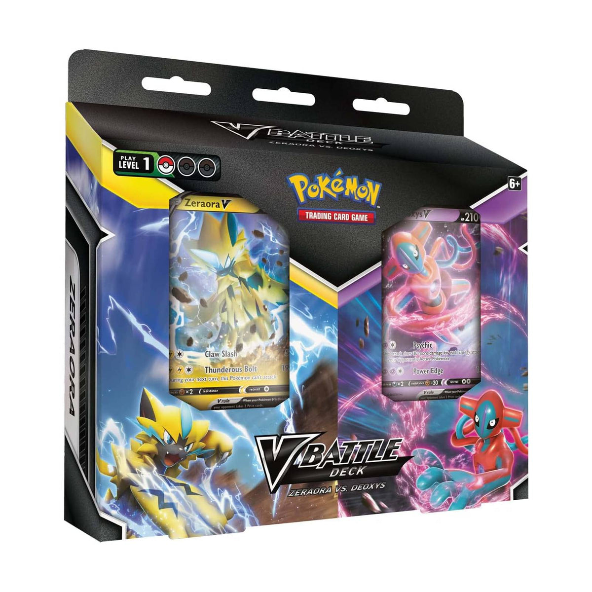 Pokémon Zeraora vs. Deoxys V Battle Deck - dviejų kaladžių rinkinys