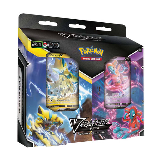 Pokémon Zeraora vs. Deoxys V Battle Deck - dviejų kaladžių rinkinys