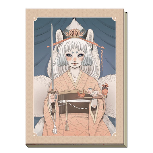 Yokai - linijuota užrašinė su iliustracijomis | Lo Scarabeo