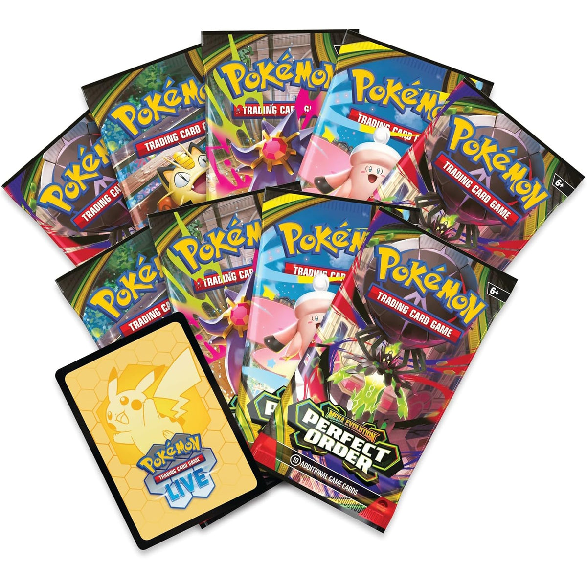 Pokémon Perfect Order Elite Trainer Box - kortų ir priedų rinkinys
