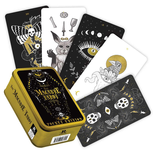 Macabre Tarot Pocket Tin Edition - kišeninės taro kortos | Rockpool