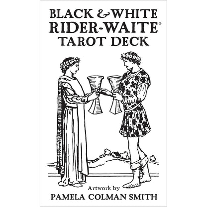 Black & White Rider-Waite Tarot - Taro kortos - kosmetinis defektas