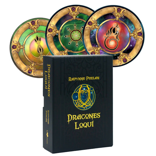 Dracones Loqui - apvalios orakulo kortos | Blue Angel