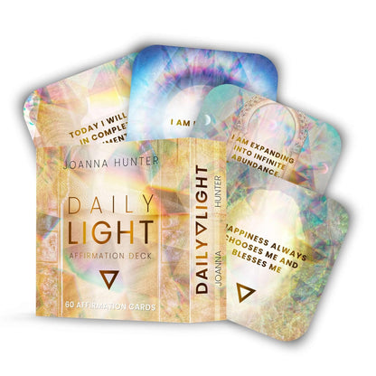 Daily Light Affirmation Deck - Joannos Hunter afirmacijų kortos