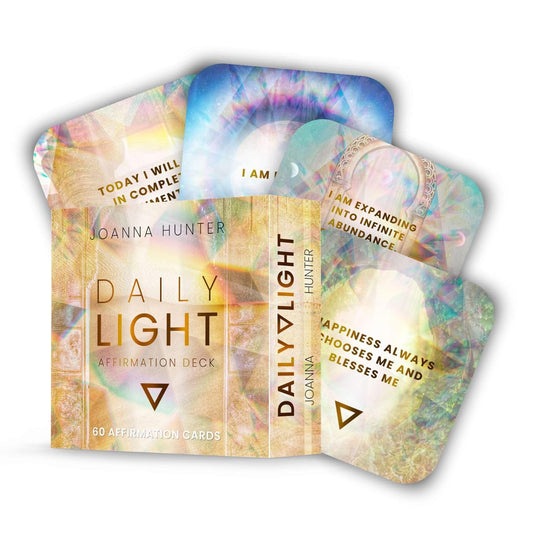 Daily Light Affirmation Deck - Joannos Hunter afirmacijų kortos