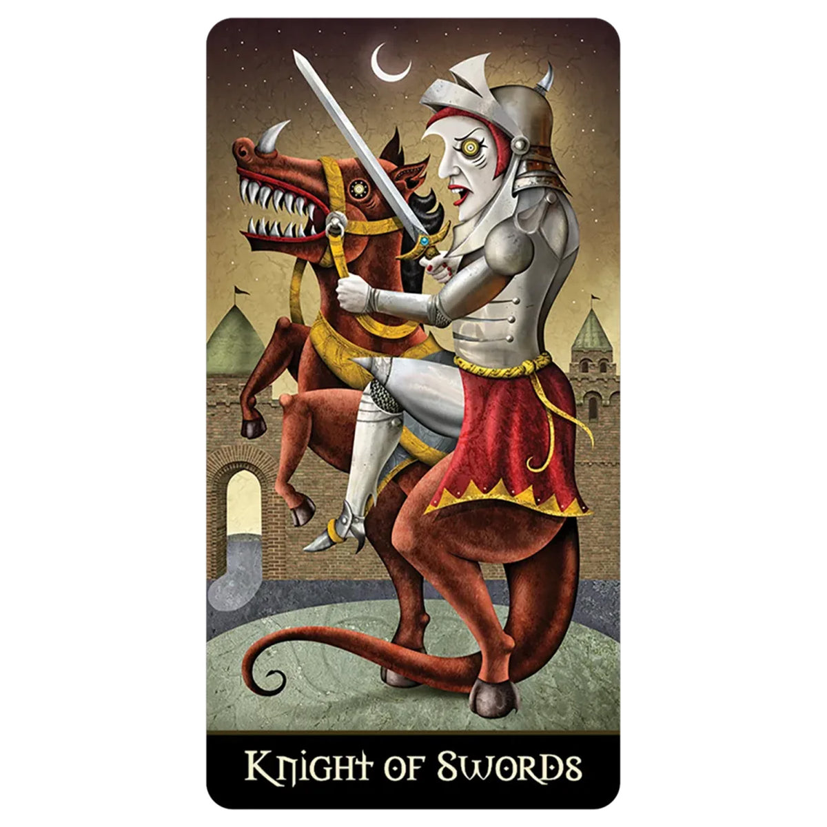 Deviant Moon Tarot Borderless Miniature Edition - mini taro kortos