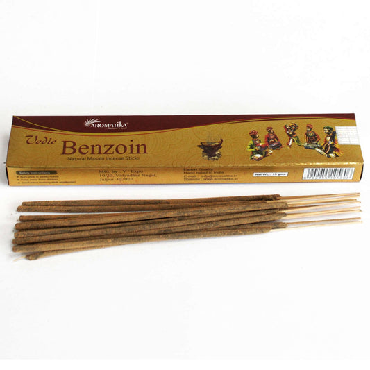 Aromatika Vedic Benzoin - benzoino smilkalai, 15 g