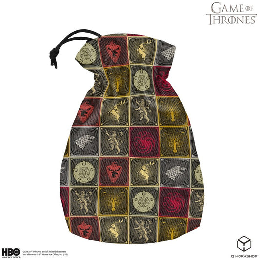 Q-Workshop Game of Thrones The Sigils Pattern - kauliukų maišelis