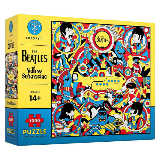 The Beatles Yellow Submarine - 1000 detalių dėlionė | Theory11