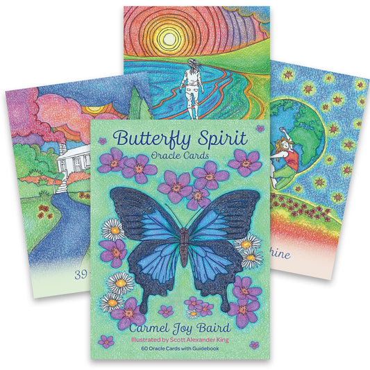 Butterfly Spirit Oracle - Carmel Joy Baird orakulo kortos