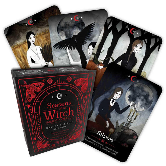 Seasons of the Witch Samhain Oracle Deluxe Edition rinkinys Rockpool