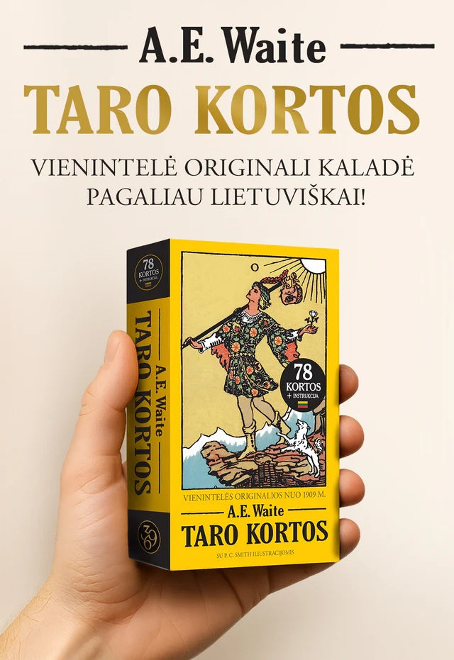 A. E. Waite - taro kortos lietuvių kalba | 369 Cards