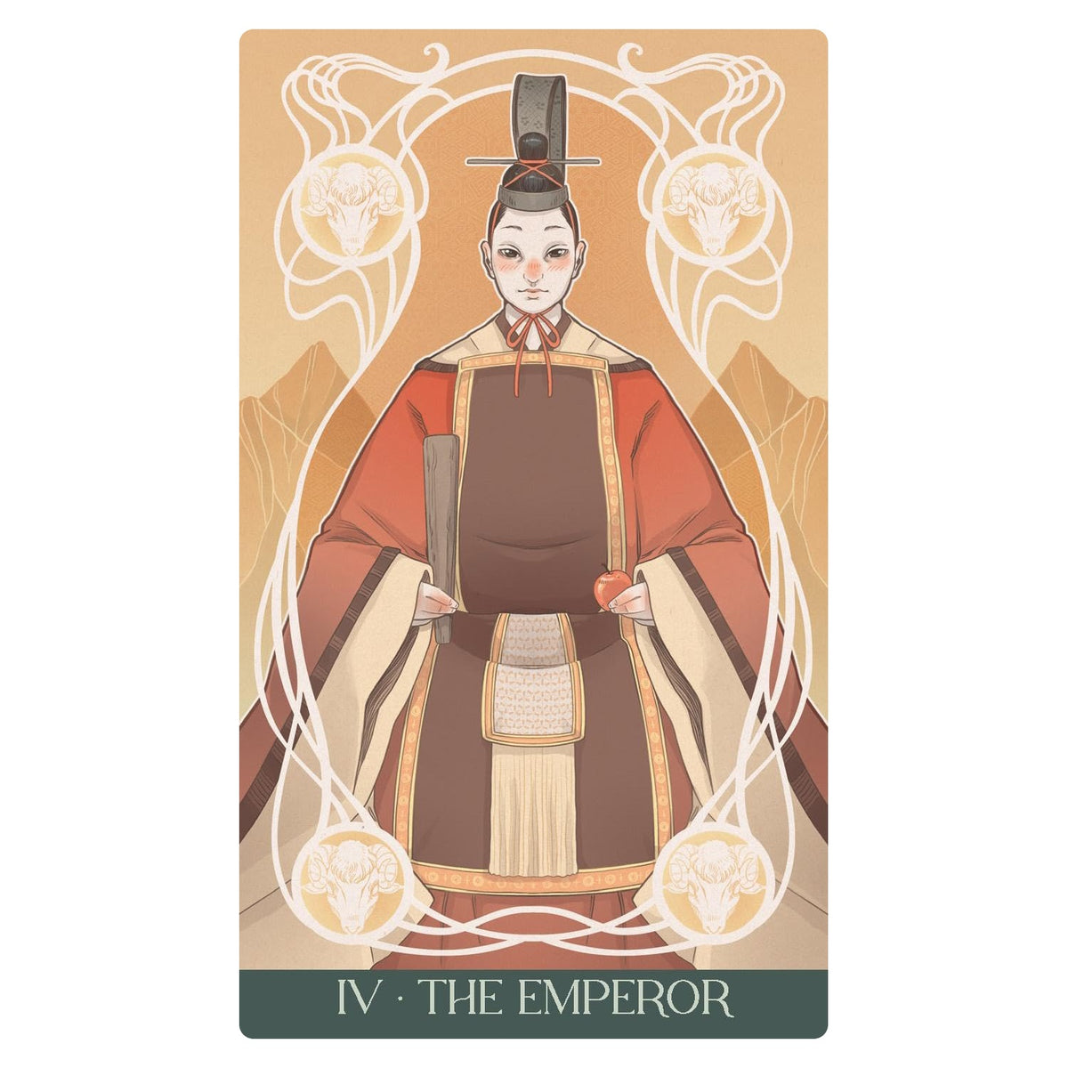 Japanese Art Nouveau Tarot Premium - Taro kortos | Lo Scarabeo