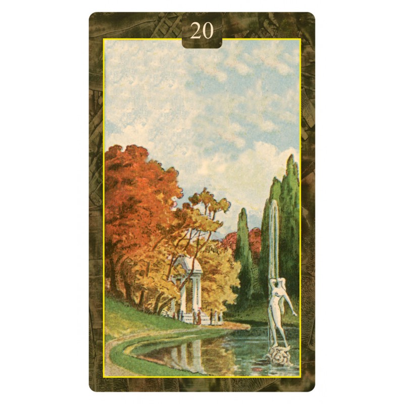 Kosmetinis defektas Lenormand Oracle Kortos Lo Scarabeo