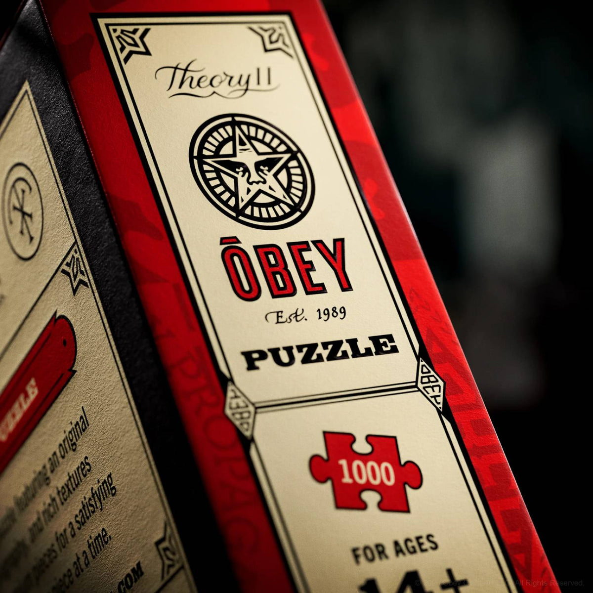OBEY - 1000 detalių dėlionė | Theory11