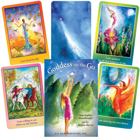 Goddess On The Go - įkvėpimo kortos | U.S. Games Systems