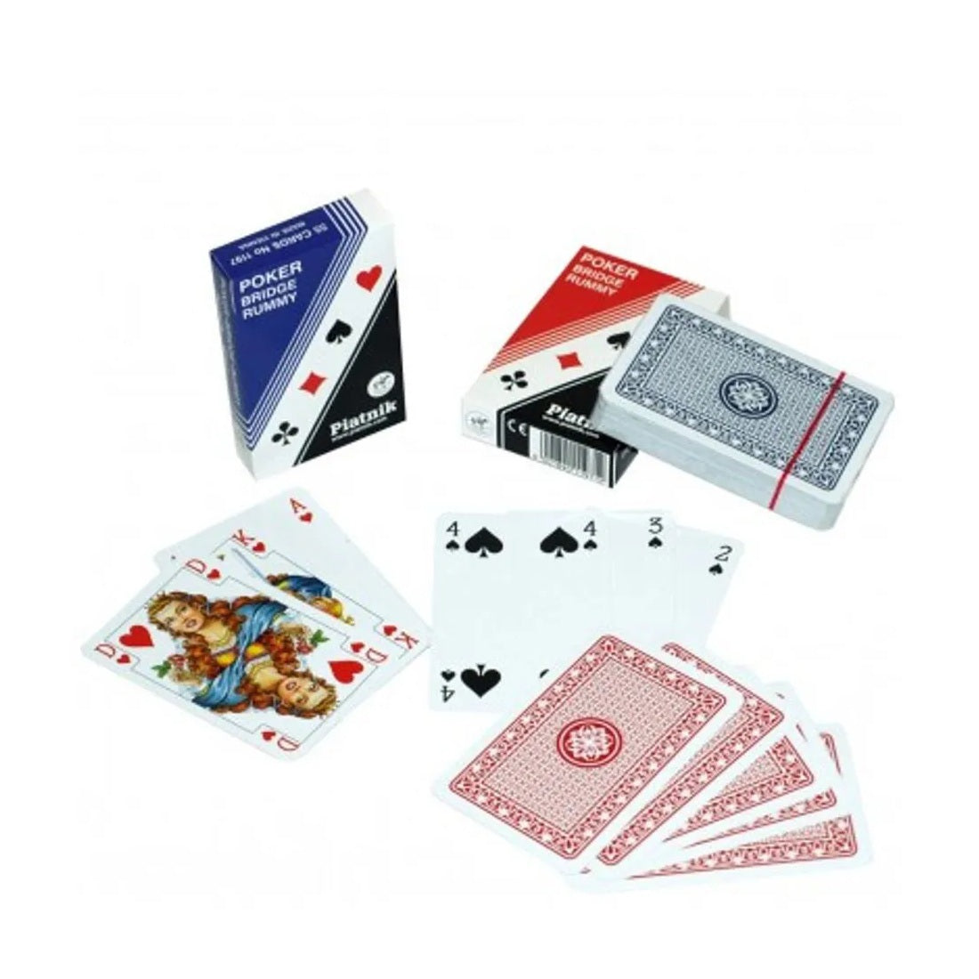 Piatnik Poker-Bridge-Rummy - žaidimo kortos, 1 kaladė