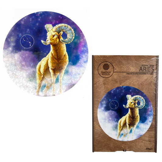 Avinas - medinė Zodiako dėlionė, 200 detalių | Fantasy Puzzles