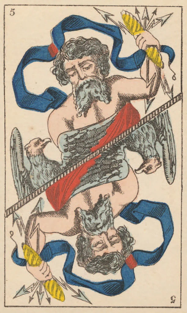 Tarot de Besancon Gaudais - riboto leidimo taro kortos | Lo Scarabeo