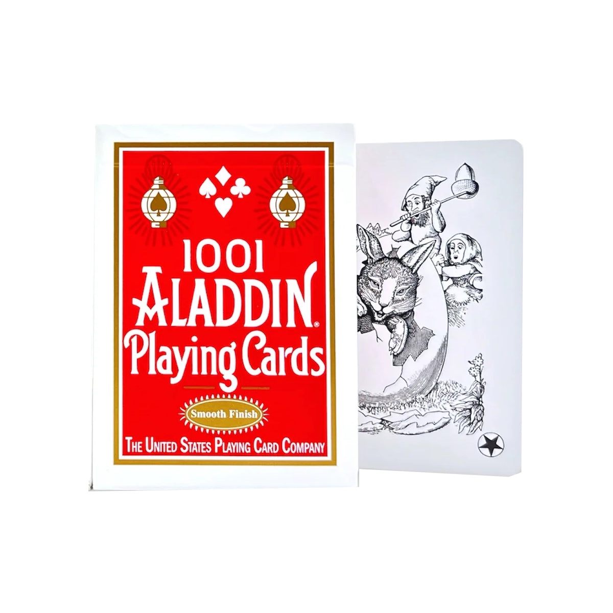 1001 Aladdin - raudonos žaidimo kortos | USPCC