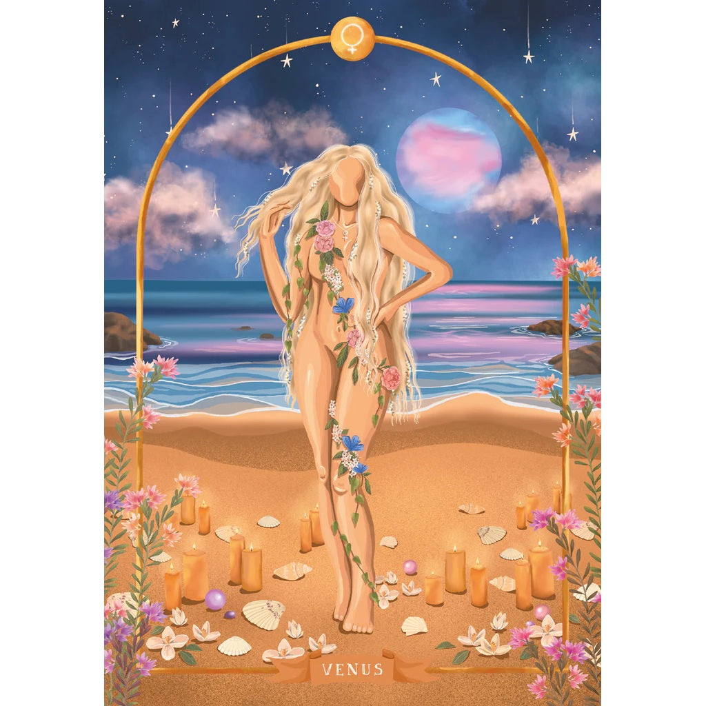 Goddess Astrology Oracle - orakulo kortos | Lo Scarabeo