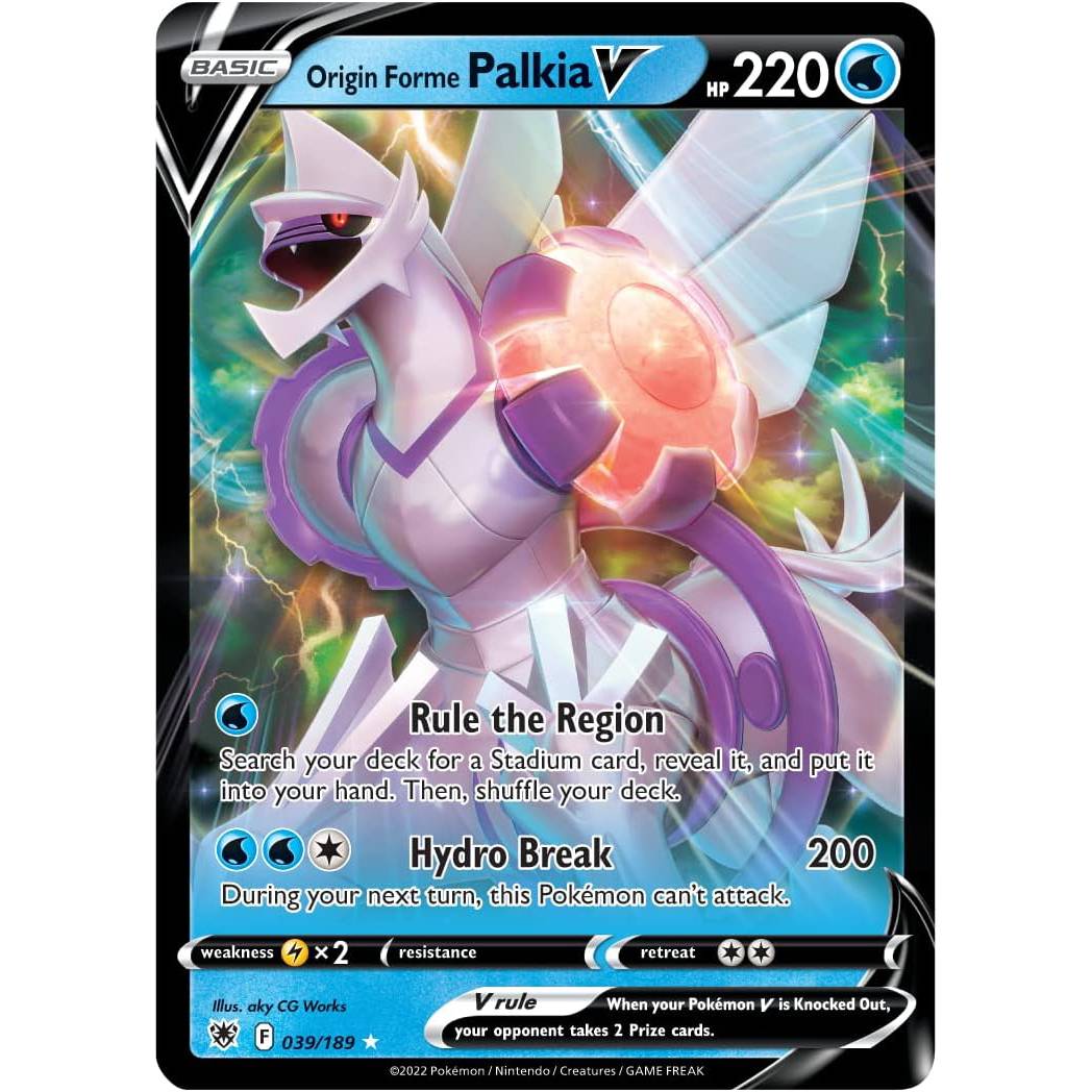 Pokémon Origin Forme Palkia VSTAR League Battle Deck - kortų kaladė