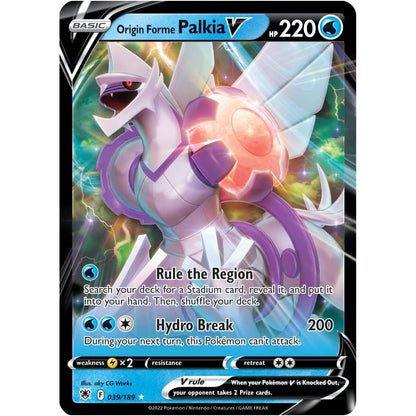 Pokémon Origin Forme Palkia VSTAR League Battle Deck - kortų kaladė