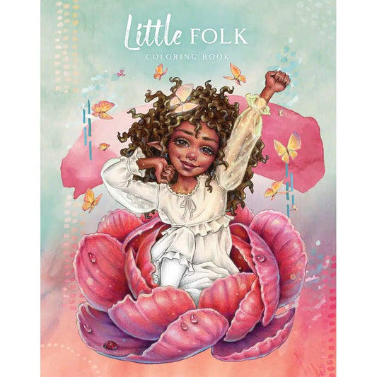 Little Folk - Christine Karron spalvinimo knyga | Blue Angel