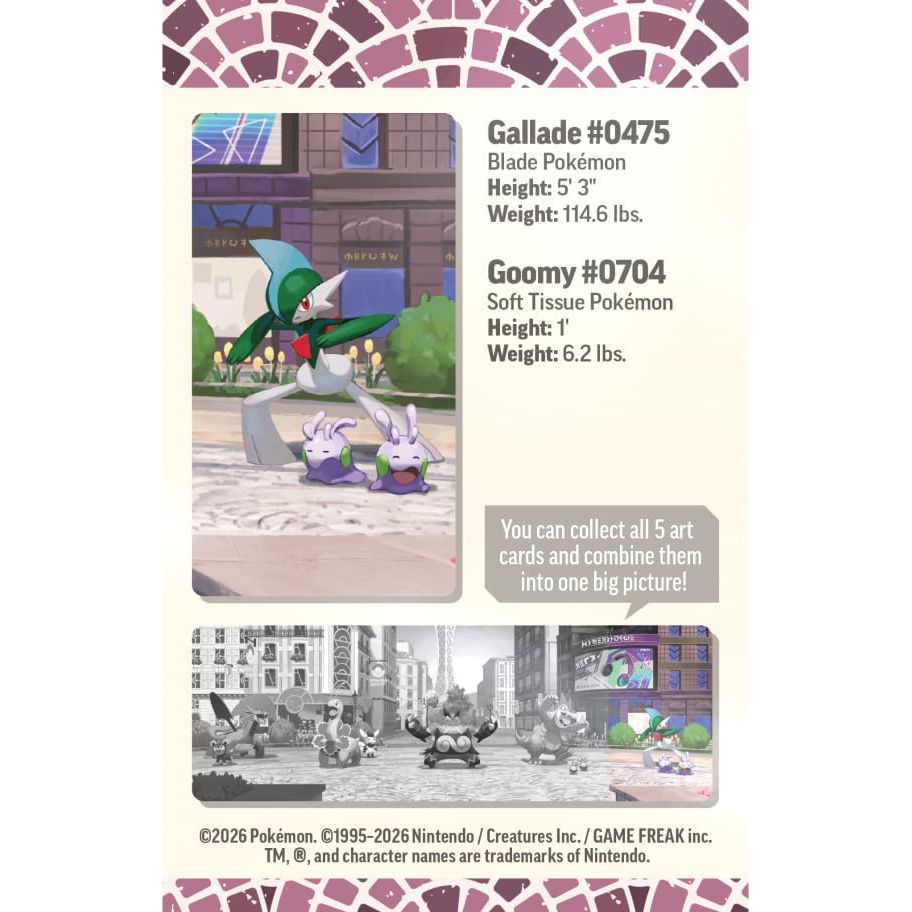 Pokémon Lumiose City Mini Tin - Gallade kortų rinkinys