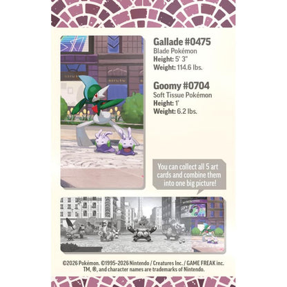 Pokémon Lumiose City Mini Tin - Gallade kortų rinkinys