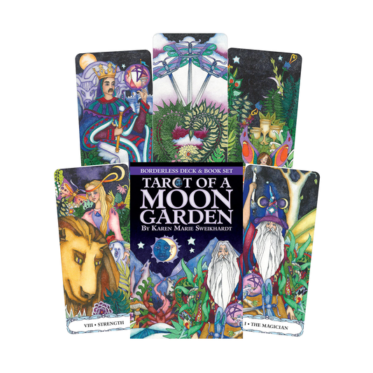 Tarot of a Moon Garden Borderless - Taro kortos | U.S. Games Systems