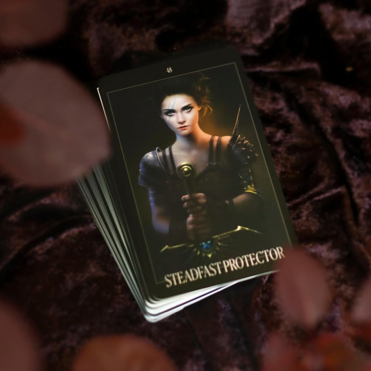 The Oracle of the Vampire Fae - orakulo kortos | Blue Angel