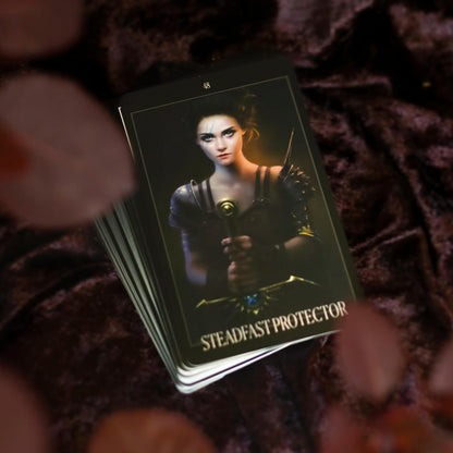 The Oracle of the Vampire Fae - orakulo kortos | Blue Angel