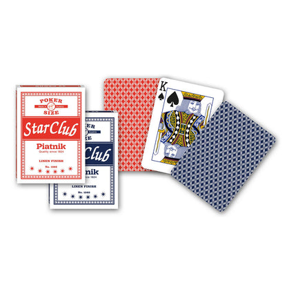 Piatnik Star Club Lino - pokerio kortos, 1 kaladė