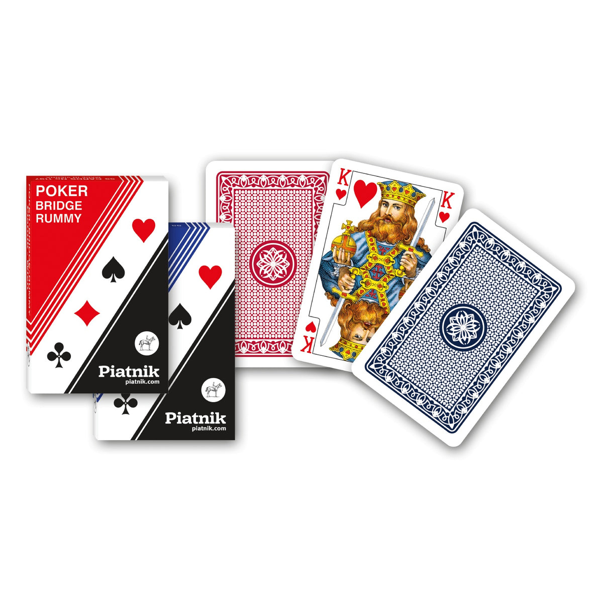 Piatnik Poker-Bridge-Rummy - žaidimo kortos, 1 kaladė