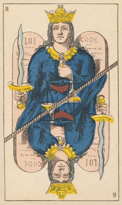 Tarot de Besancon Gaudais - riboto leidimo taro kortos | Lo Scarabeo