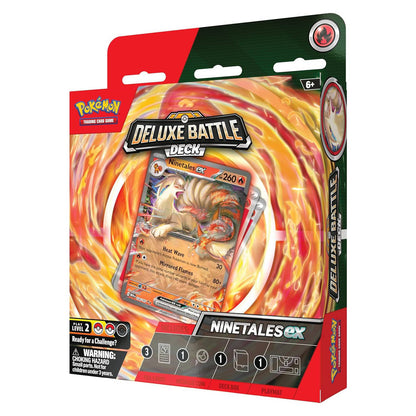 Pokémon Ninetales ex Deluxe Battle Deck - 60 kortų kaladė