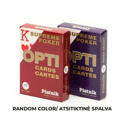 Piatnik Opti Supreme Jumbo Index - pokerio kortos, 1 kaladė