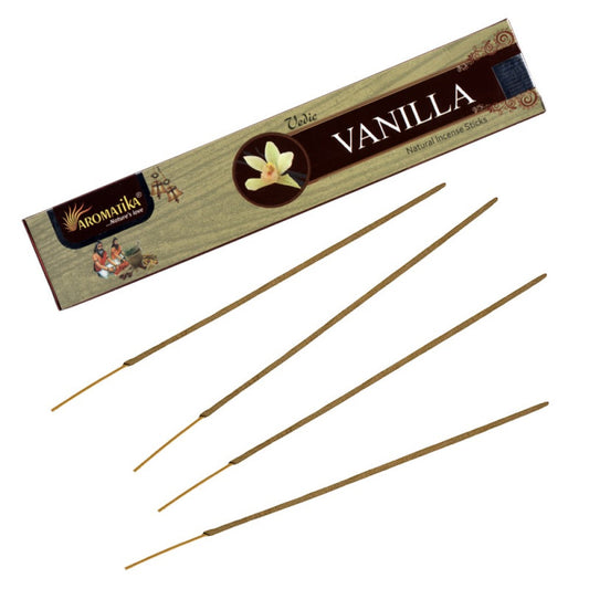 Aromatika Vedic Vanilla - vanilės smilkalai, 15 g
