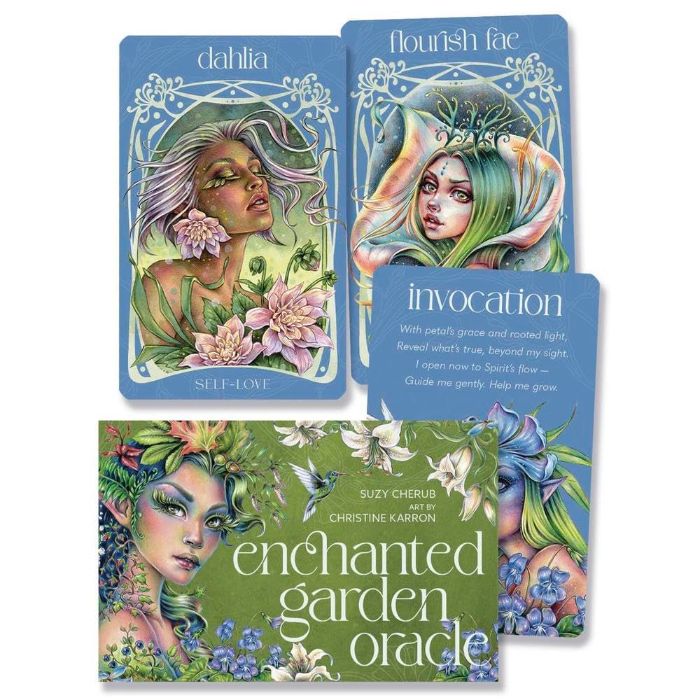Enchanted Garden Oracle - orakulo kortos | Blue Angel