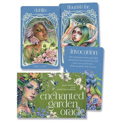 Enchanted Garden Oracle - orakulo kortos | Blue Angel