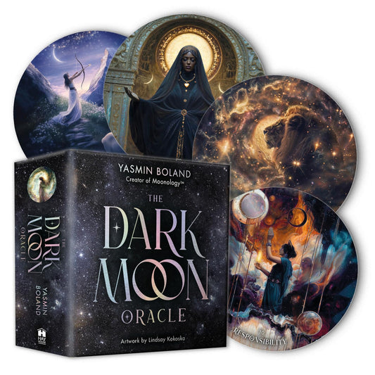 The Dark Moon Oracle - apvalios orakulo kortos | Hay House
